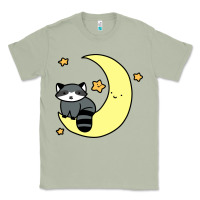 Matcha crescent moon raccoon Classic Tee - linhVisuals