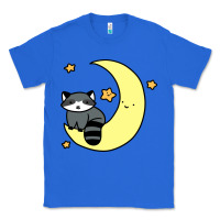 True Royal crescent moon raccoon Classic Tee - linhVisuals