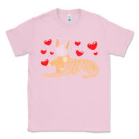 Bubblegum Pink dutch shepherd dog t  shirt dutch shepherd dog with stuffed animal and Classic Tee - linhVisuals