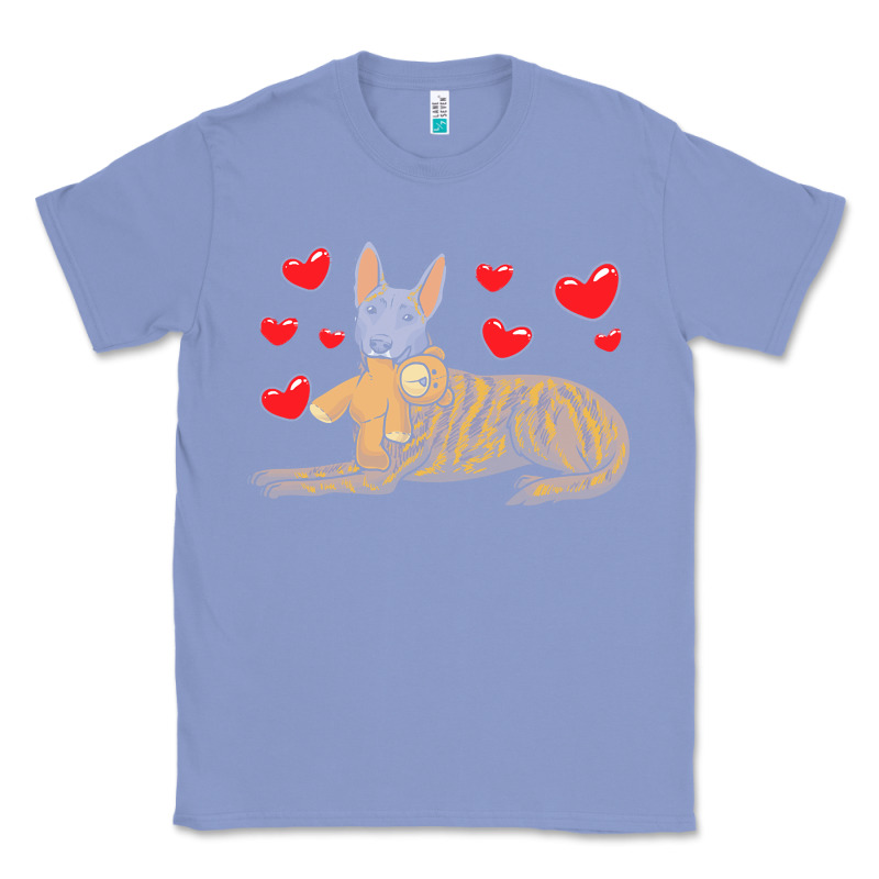 Dutch Shepherd Dog T  Shirt Dutch Shepherd Dog With Stuffed Animal And Classic Tee by linhVisuals | Teevron