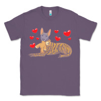 Lavender dutch shepherd dog t  shirt dutch shepherd dog with stuffed animal and Classic Tee - linhVisuals