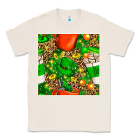 Natural coffee cups st. patrick's day with leopard seamless pattern bbs Classic Tee - BundleAndBundleShop