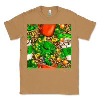 Toasted Coconut coffee cups st. patrick's day with leopard seamless pattern bbs Classic Tee - BundleAndBundleShop