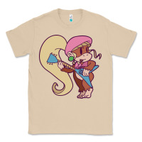 Mushroom cute guitarist dixie kong Classic Tee - linhVisuals