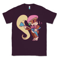 Plum cute guitarist dixie kong Classic Tee - linhVisuals