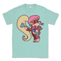 Seafoam cute guitarist dixie kong Classic Tee - linhVisuals