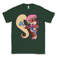 Sports Green cute guitarist dixie kong Classic Tee - linhVisuals