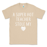 Mushroom funny a super hot teacher stole my heart unisex t shirt Classic Tee - linhVisuals