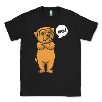 Black norfolk terrier t  shirt stubborn norfolk terrier t  shirt Classic Tee - linhVisuals