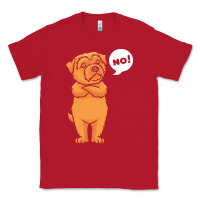 Red norfolk terrier t  shirt stubborn norfolk terrier t  shirt Classic Tee - linhVisuals