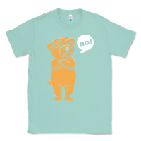 Seafoam norfolk terrier t  shirt stubborn norfolk terrier t  shirt Classic Tee - linhVisuals