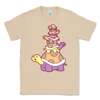 Mushroom cute turtle stack Classic Tee - linhVisuals