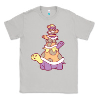 Moon Dust cute turtle stack Classic Tee - linhVisuals