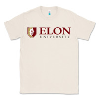 Natural ELON UNIVERSITY Classic Tee - linhVisuals