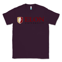 Plum ELON UNIVERSITY Classic Tee - linhVisuals