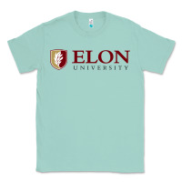 Seafoam ELON UNIVERSITY Classic Tee - linhVisuals