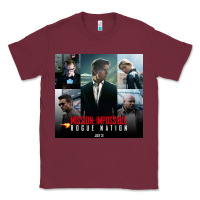 Burgundy Mission Impossible Classic Tee - linhVisuals