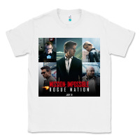 White Mission Impossible Classic Tee - linhVisuals