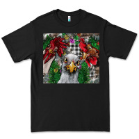 Black Chicken Premium Tee - CowhideDigitalArt