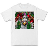 White Chicken Premium Tee - CowhideDigitalArt
