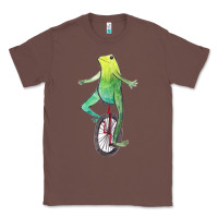 Chestnut dat boi watercolor unicycle frog Classic Tee - linhVisuals