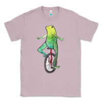 Lilac dat boi watercolor unicycle frog Classic Tee - linhVisuals