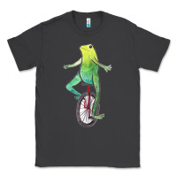 Smoke dat boi watercolor unicycle frog Classic Tee - linhVisuals