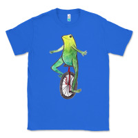 True Royal dat boi watercolor unicycle frog Classic Tee - linhVisuals