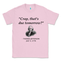 Bubblegum Pink funny thomas jefferson usa history teacher student gift t shirt Classic Tee - linhVisuals