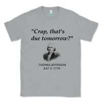 Heather Grey funny thomas jefferson usa history teacher student gift t shirt Classic Tee - linhVisuals