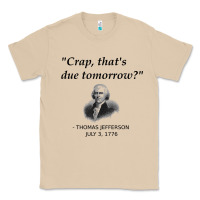 Mushroom funny thomas jefferson usa history teacher student gift t shirt Classic Tee - linhVisuals