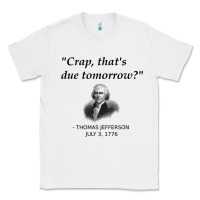 White funny thomas jefferson usa history teacher student gift t shirt Classic Tee - linhVisuals