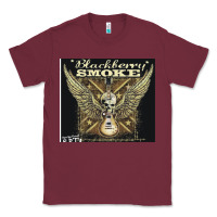 Burgundy Blackberry Smoke Classic Tee - linhVisuals