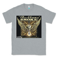 Heather Grey Blackberry Smoke Classic Tee - linhVisuals