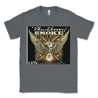 Charcoal Heather Blackberry Smoke Classic Tee - linhVisuals