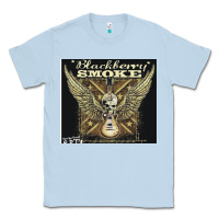 Dusty Blue Blackberry Smoke Classic Tee - linhVisuals