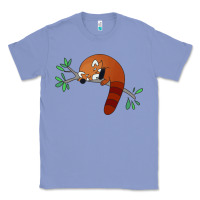Colony Blue red panda sleeping Classic Tee - linhVisuals
