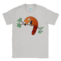 Moon Dust red panda sleeping Classic Tee - linhVisuals