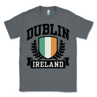 Charcoal Heather dublin ireland Classic Tee - linhVisuals