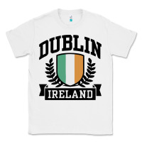 White dublin ireland Classic Tee - linhVisuals