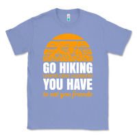 Colony Blue hiking t  shirt go hiking Classic Tee - linhVisuals