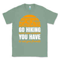 Sage hiking t  shirt go hiking Classic Tee - linhVisuals