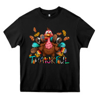 Black Thankful Heavy Core Tee - BundleAndBundleShop