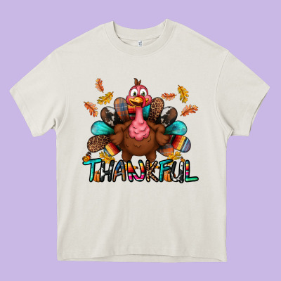 Thankful Heavy Core Tee Designed By Bundleandbundleshop