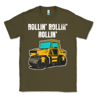 Army Green asphalt paver gift premium t shirt Classic Tee - linhVisuals