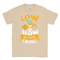 Mushroom asphalt paving operator quote low and slow is how i roll t shirt Classic Tee - linhVisuals
