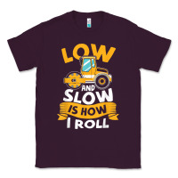 Plum asphalt paving operator quote low and slow is how i roll t shirt Classic Tee - linhVisuals