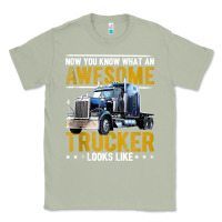 Matcha awesome trucker big rig semi trailer truck driver gift men tank top Classic Tee - linhVisuals