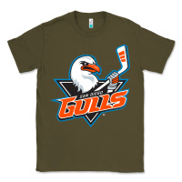 Army Green san diego gulls Classic Tee - linhVisuals