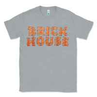 Heather Grey brick house funny t shirt Classic Tee - linhVisuals